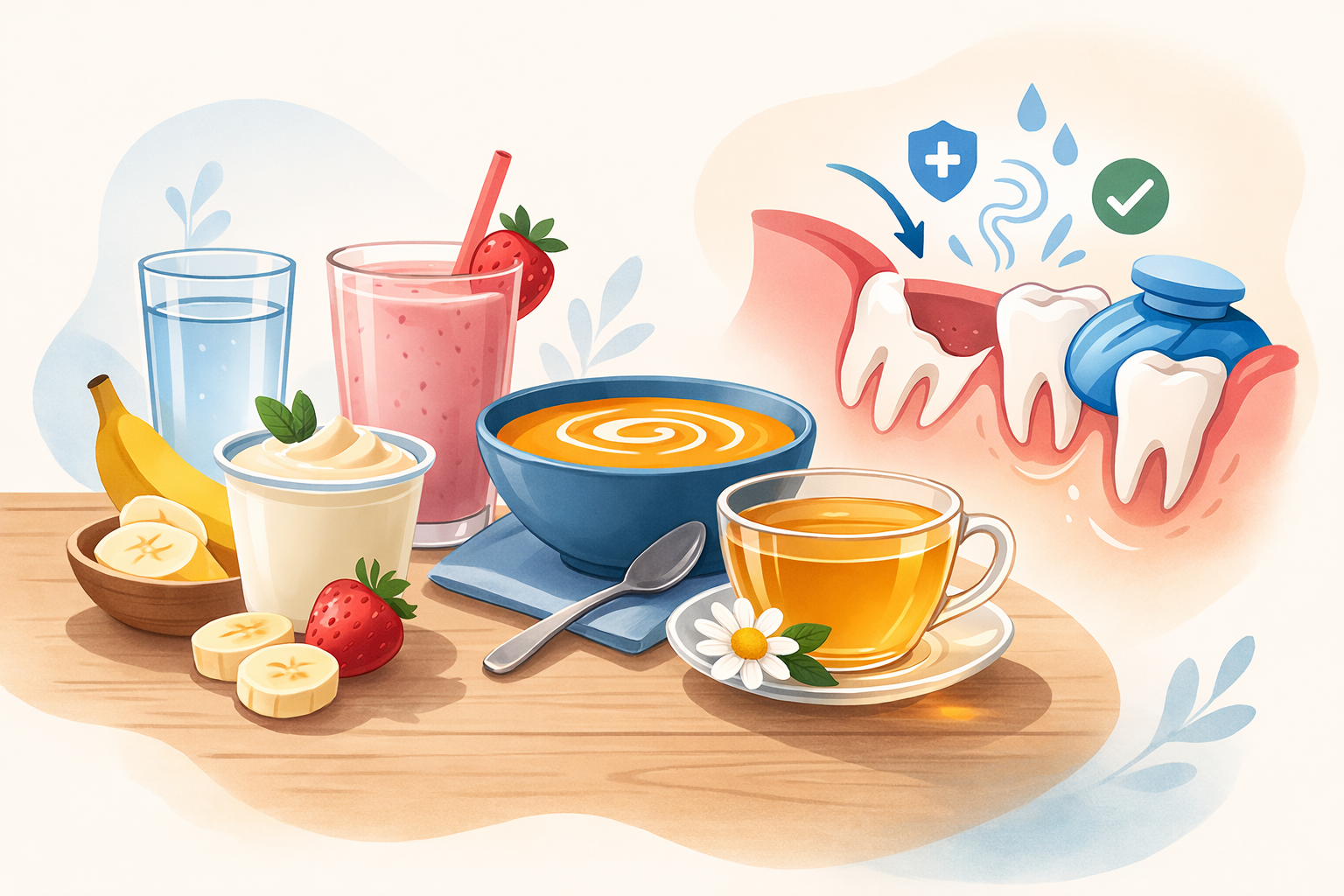 Featured image for Best Drinks to Have After Wisdom Tooth Extraction