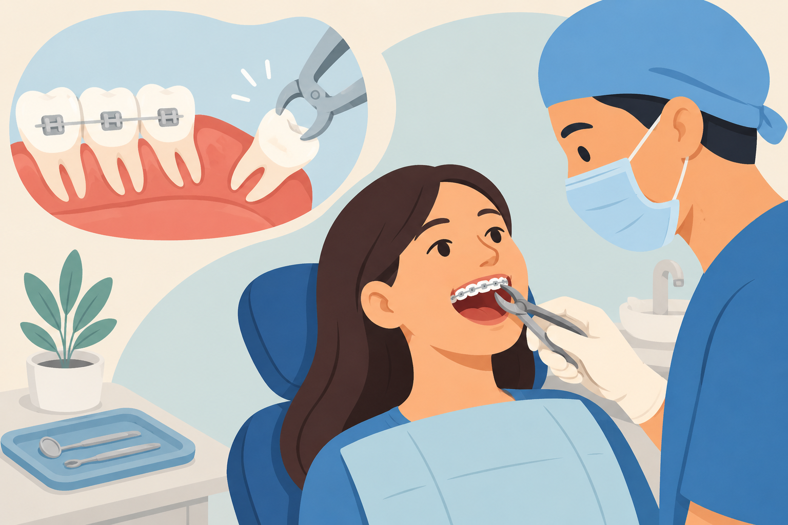 Featured image for Getting Your Wisdom Teeth Removed With Braces: What to Expect