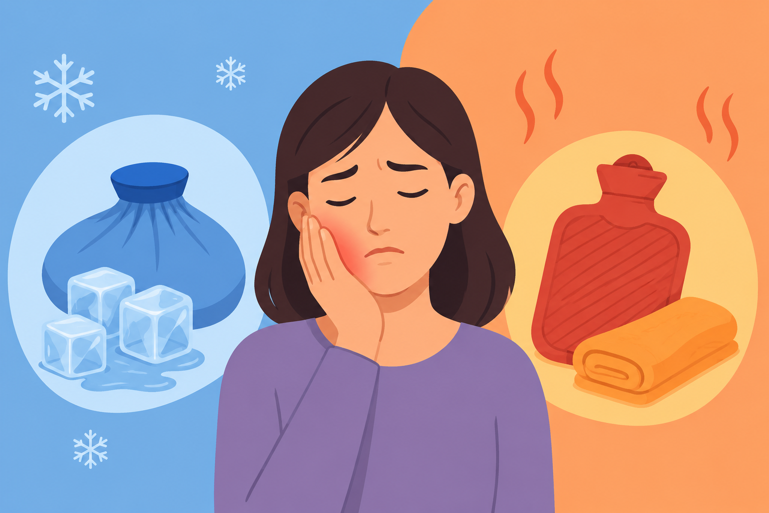 Wisdom Tooth Pain Relief: When to Use Ice vs Heat