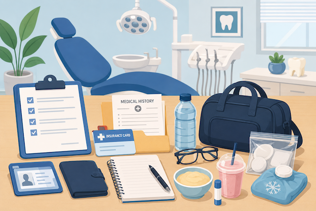 What to Bring to Your Oral Surgery Appointment: A Simple Checklist
